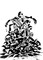 2011 : : Tableau noir et blanc à la gouache, Monument aux morts 02 : : A4