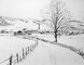 2010 - Charcoal drawing, Snowy Landscape