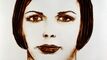 2010 - Dessin sur sable, Visage de femme