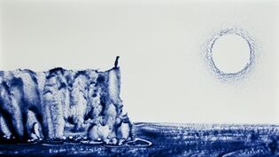 2012 : : Bleu Nuit : : Film de dessin sur sable