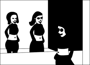 En miroir