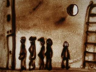 2006 - Dessin sur sable