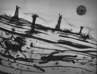 2004 - Dessin sur sable