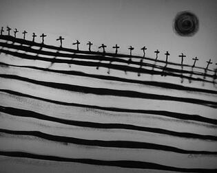 2004 - Dessin sur sable